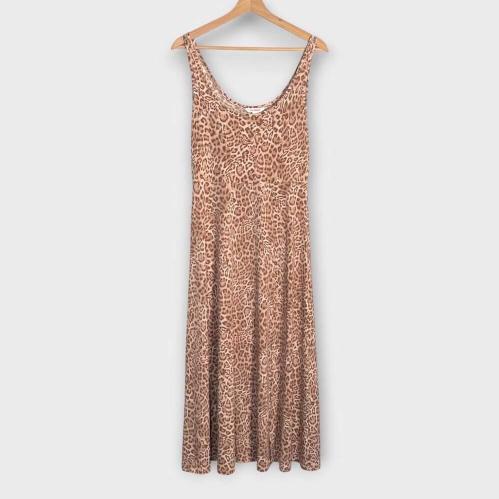 🦜 Joe Fresh Midi Tank Dress Sz SMALL Animal Print NEW